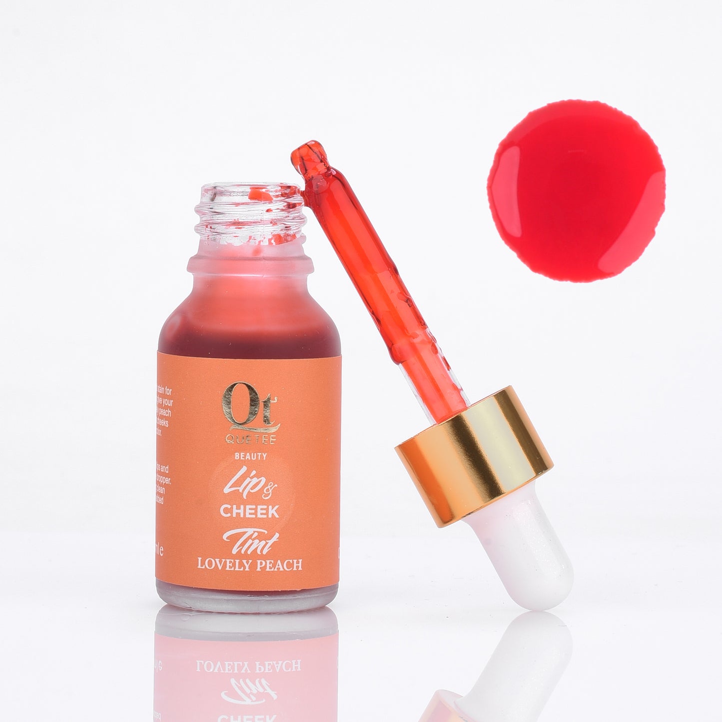 Quetee  Beauty  Lip & cheek Tint (Lovely Peach)