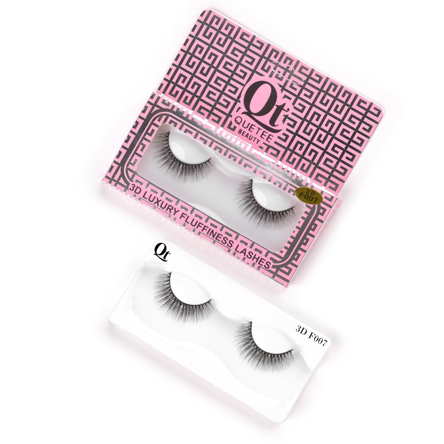 Quetee mink 3D eyelashes for girls