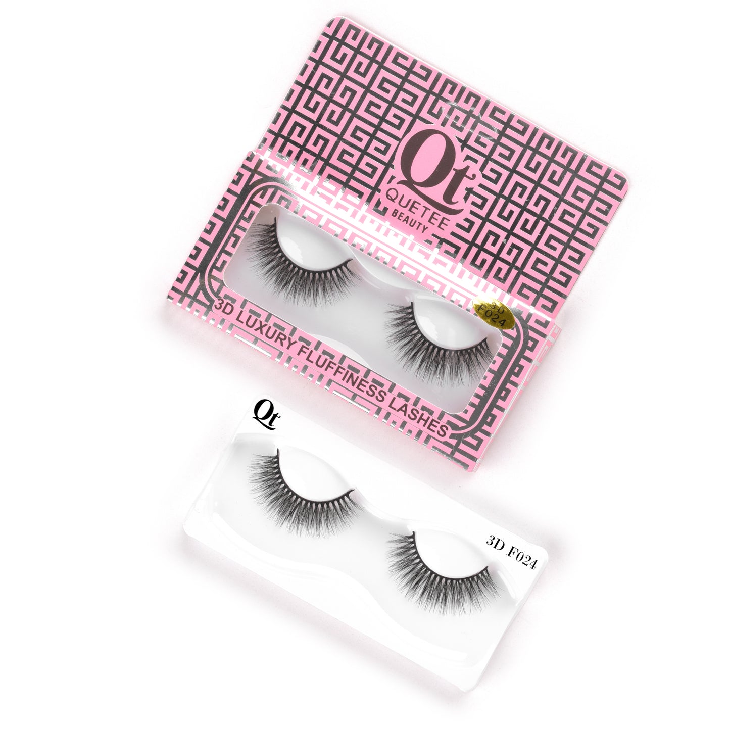 Quetee mink 3D eyelashes for girls