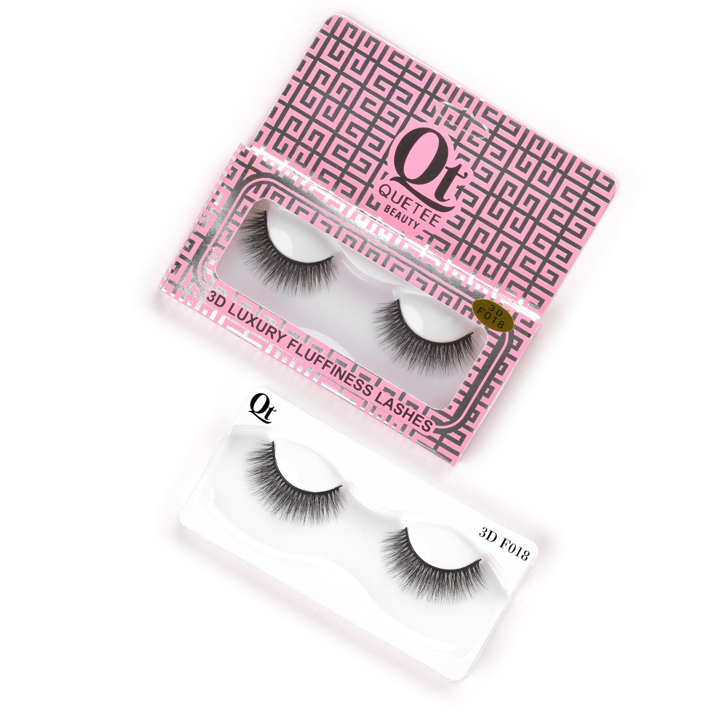 Quetee mink 3D eyelashes for girls