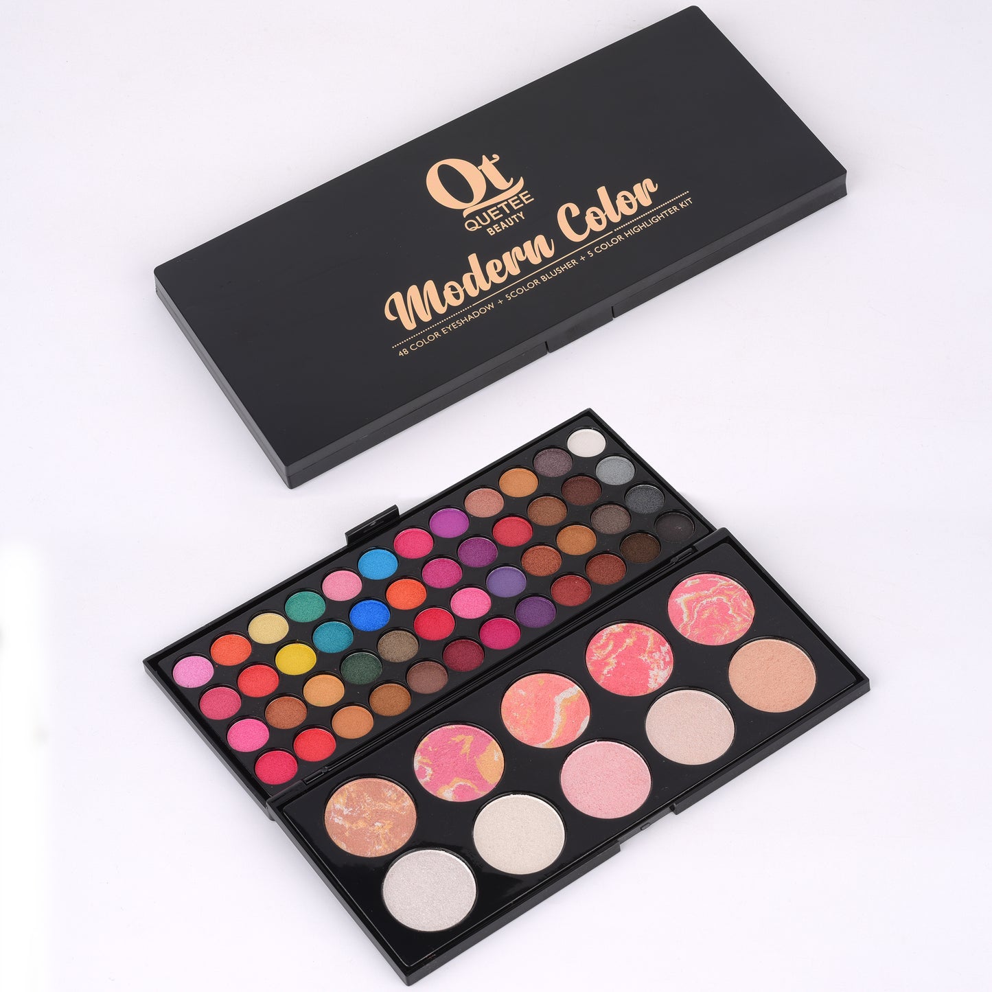 Quetee Beauty Eyeshadow Palette 48 + 10 colours