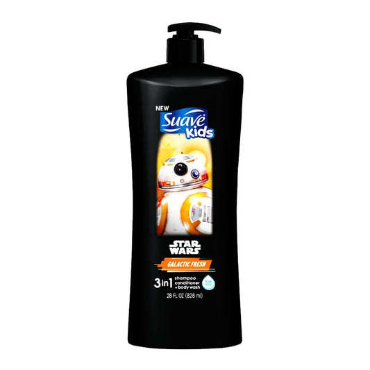 SUAVE KIDS SHAMPOO STAR WARS 3 IN 1  828 ML