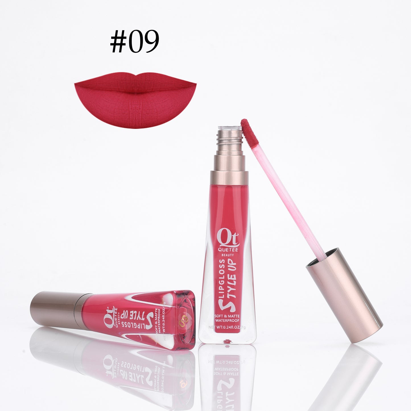 Quetee styl up lip gloss#9