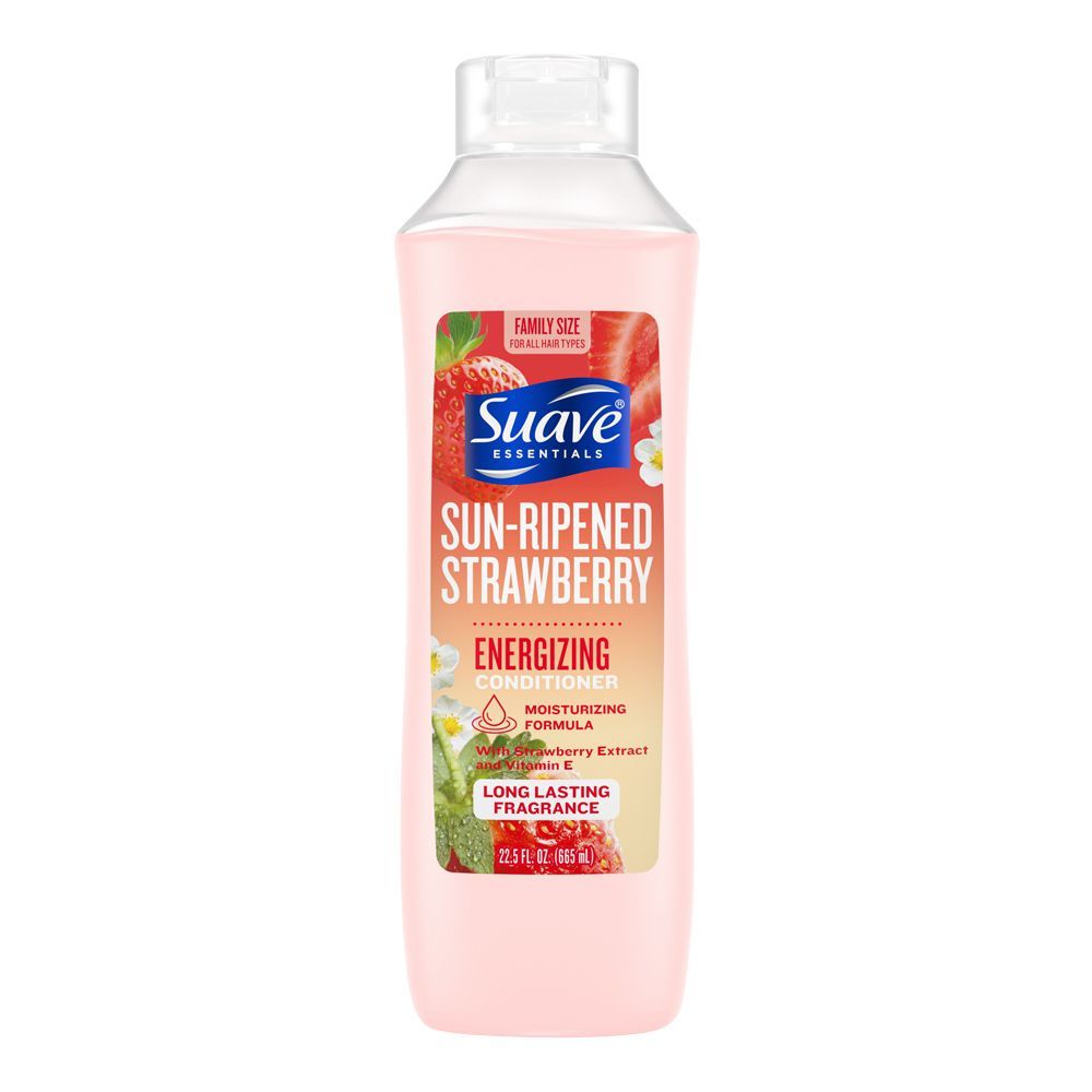 SUAVE CONDITIONER STRAWBERRY 665ML 22OZ