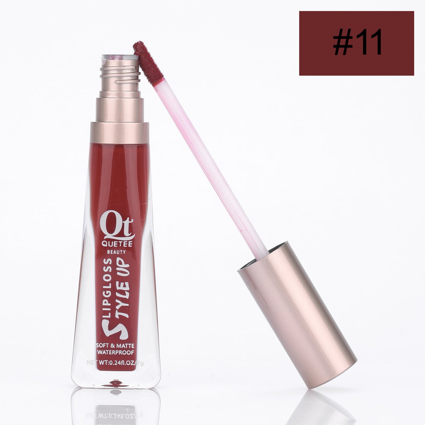 Quetee styl up lip gloss #11