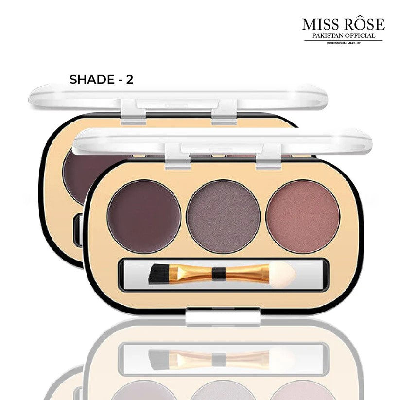 Miss Rose 3 Colors Eyebrow Powder