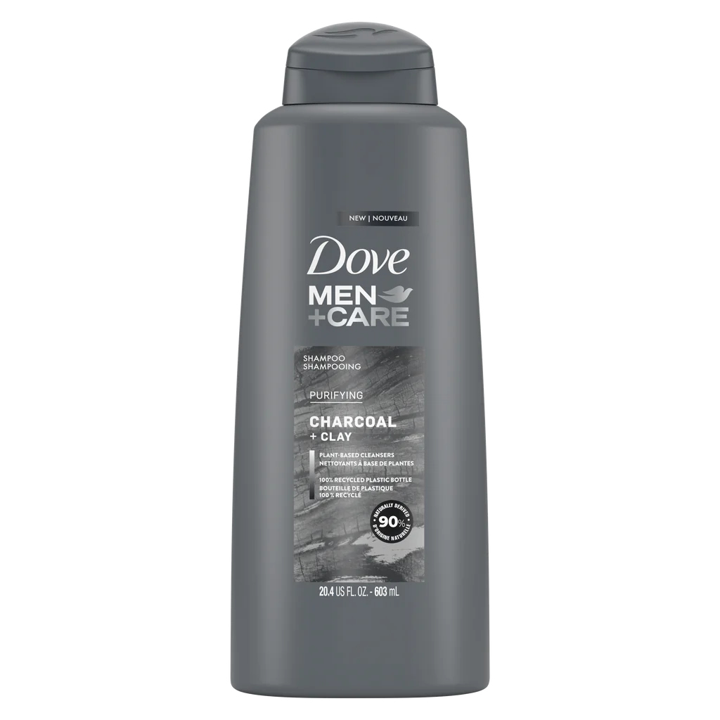 Dove Men+ Care 2 in 1 Charcoal Clay Shampoo 355 ml