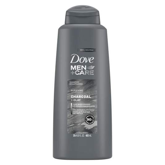 Dove Men+ Care 2 in 1 Charcoal Clay Shampoo 355 ml