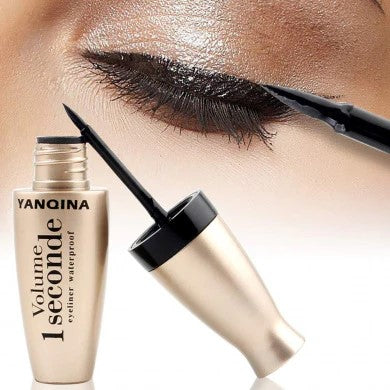 Yanqina Volume 1 Second Waterproof Liquid Eyeliner , Black Eyeliner