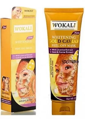 Wokali WKL403 Gold Caviar Face Peel Off Mask  (130 ml)