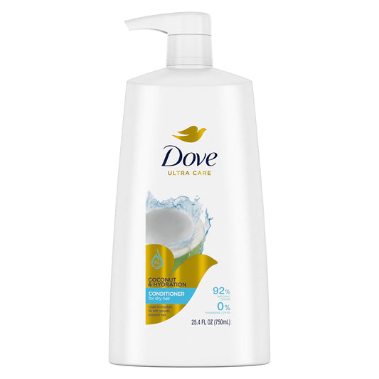 Dove coconut & hydration  conditioner pump  747 ML