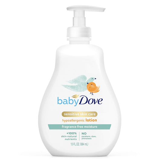 DOVE BABY LOTION FRAGRANCE FREE MOISTURE 384ML