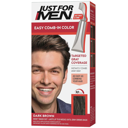 JFM EASY COMB IN COLOR DARK BROWN