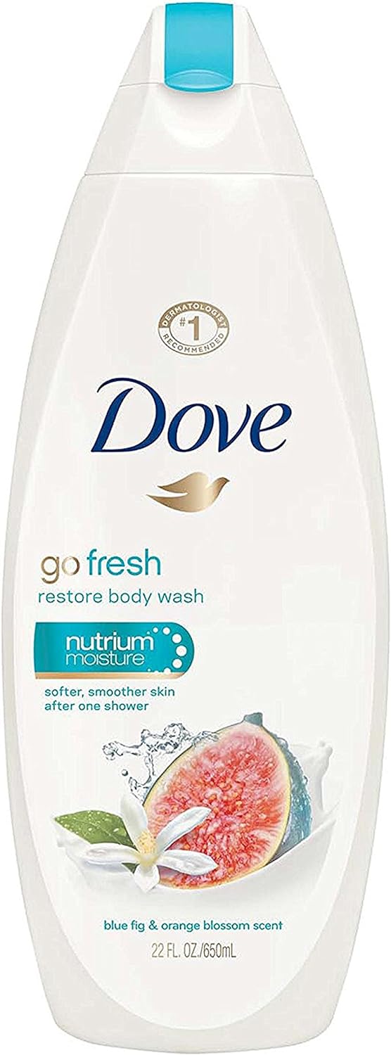 Dove blue fig + revitalizing  Body Wash  - 591 ml