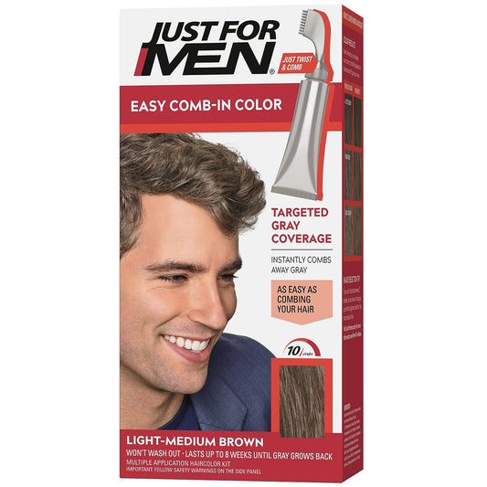 JFM EASY COMB IN COLOR MEDIUM BROWN