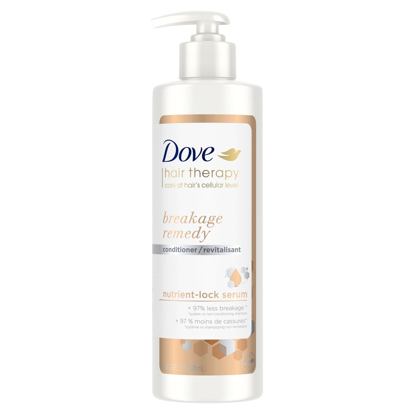 DOVE CONDITIONER BREAKAGE REMEDY 13.5OZ 400ML