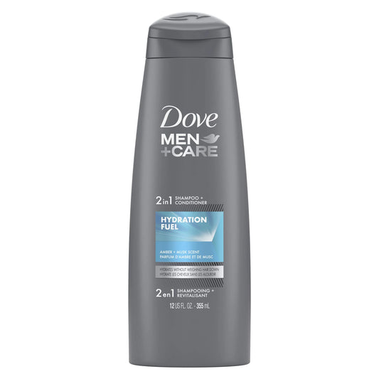 Dove Men+Care hydration 2 in 1 Shampoo - 355ml