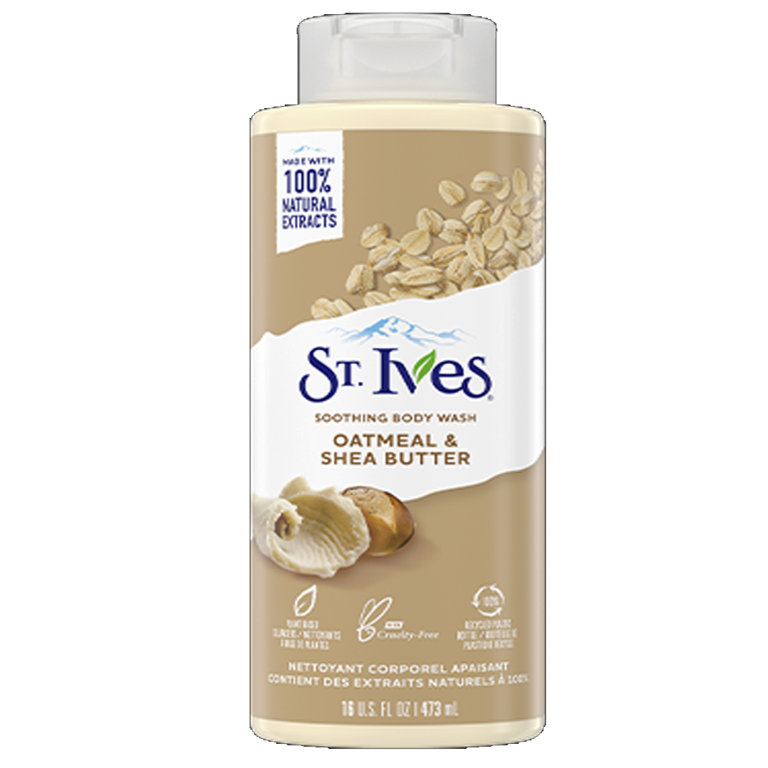 ST.IVES BODY WASH SMOOTHING OATMEAL & SHEA BUTTER 473ML