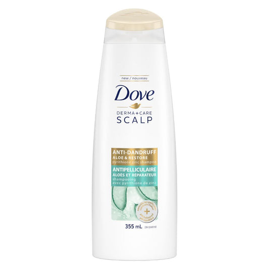 Dove Dermacare Scalp Aloe + restore Anti-Dandruff Shampoo - 355ml