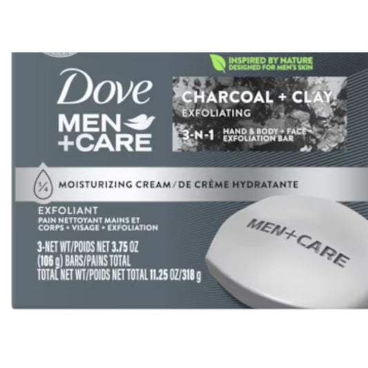 Dove Men+Care soap Charcoal + Clay  106 ml