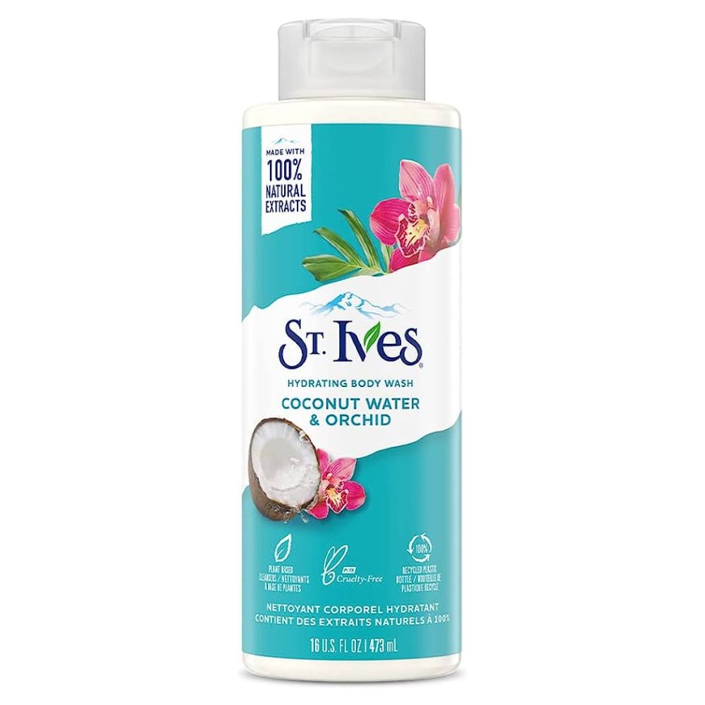 ST.IVES BODY WASH COCONUT WATER & ORCHID 473 ML