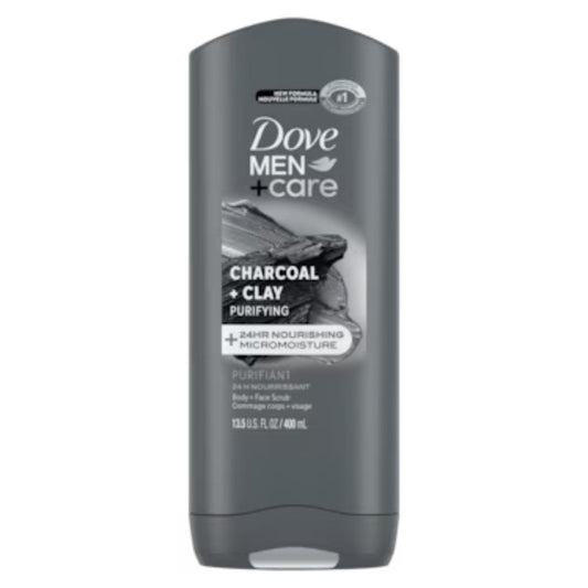 Dove Men+Care Body Wash Charcoal + Clay  400 ml