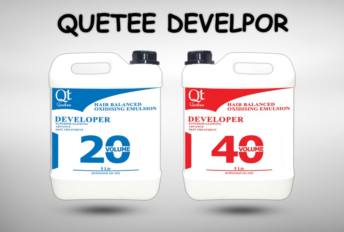 QUETEE developer hair balanced oxidising emulsion