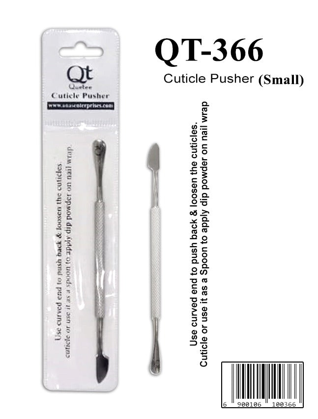 Quetee Stainless Steel Cuticle Pusher