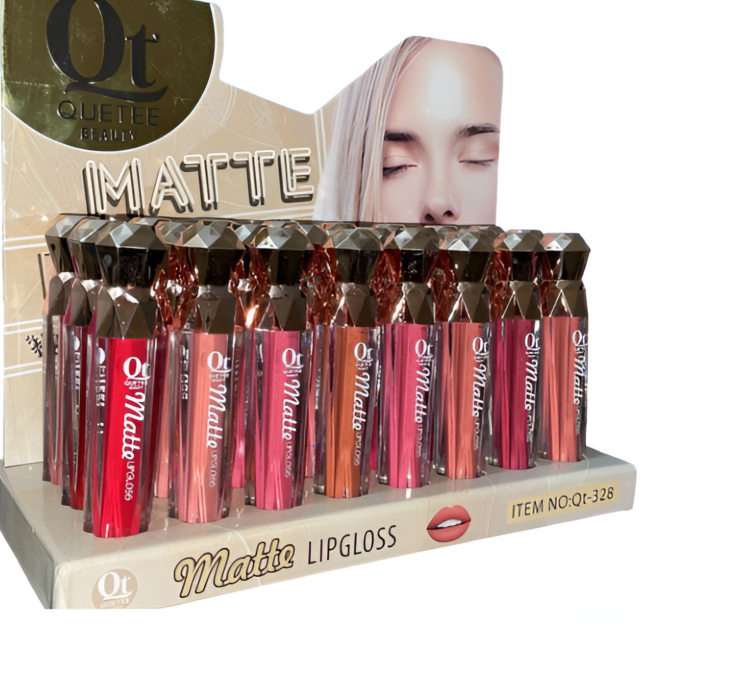 Quetee Beauty velvet matte lip gloss