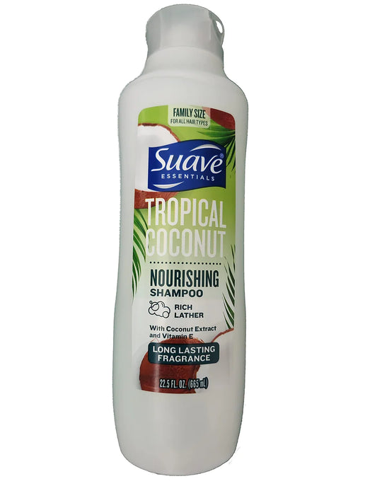 SUAVE SHAMPOO COCONUT 665ML 22OZ