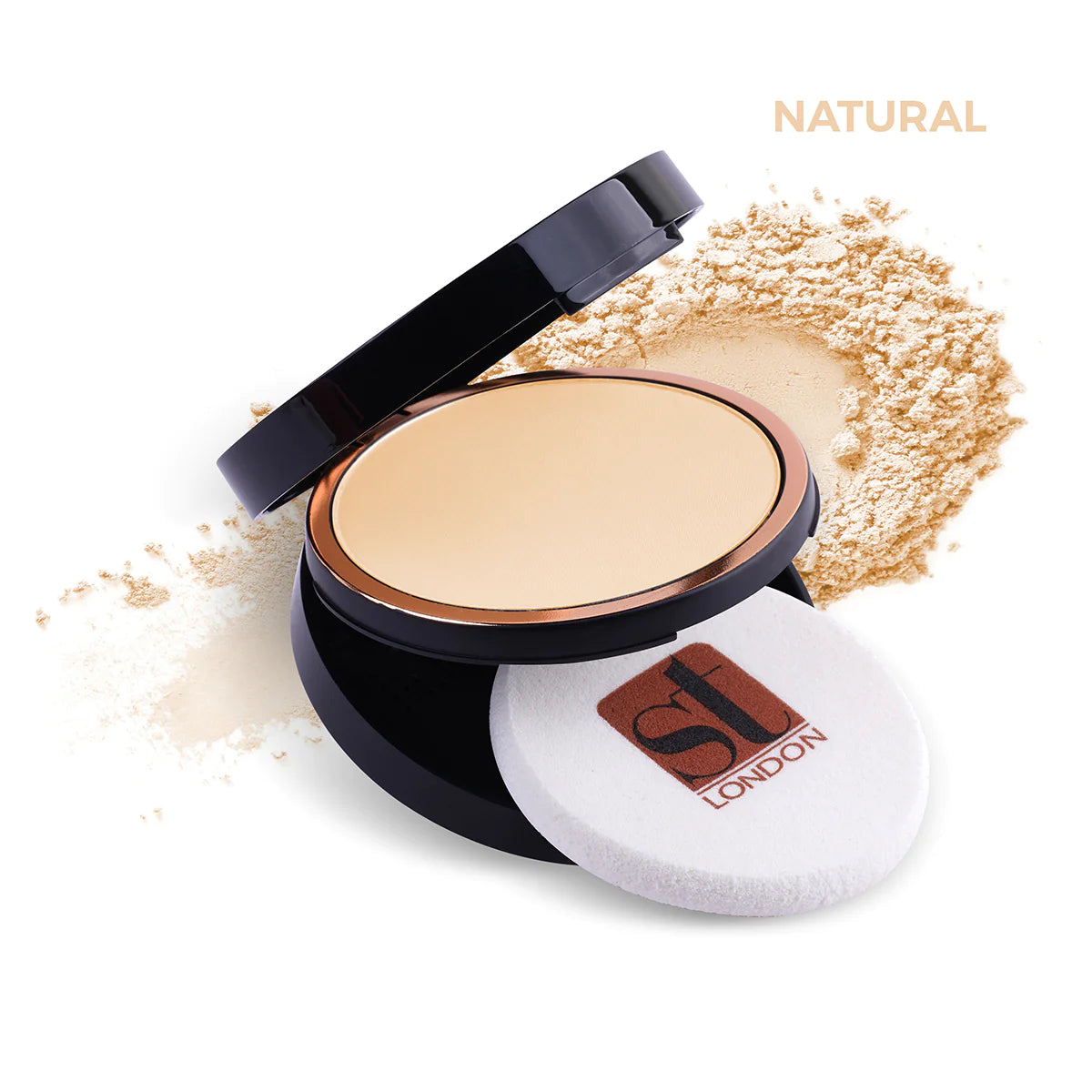 ST-LONDON NATURAL DUAL W&D COMPACT POWDER