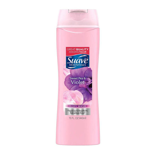 SUAVE BODY WASH SWEET PEA VOILET 443ML