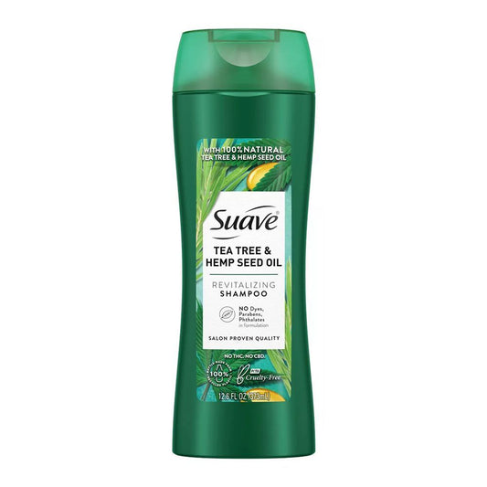 SUAVE SHAMPO TEA TREE& SEED OIL 373ML