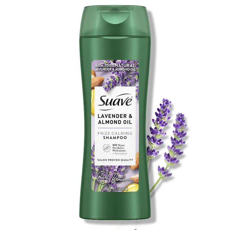 Lavender & Almond Oil Frizz Calming Shampoo 373ml