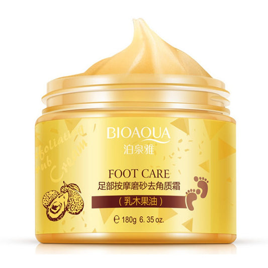 BIOAQUA Foot Care Herbal Massage Scrub-Exfoliating Cream 180g