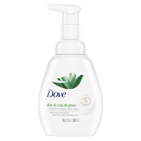 Dove Foaming Aloe &amp; Eucalyptus Hand Wash - 200ml freeshipping - thehimherstore