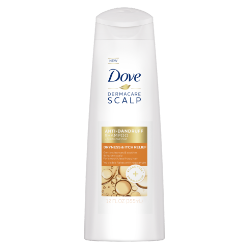 Dove Dermacare Scalp Dryness &amp; Itch Relief Shampoo - 355ml freeshipping - thehimherstore