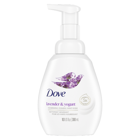 Dove Foaming Lavender &amp; Yogurt Hand Wash - 200ml freeshipping - thehimherstore