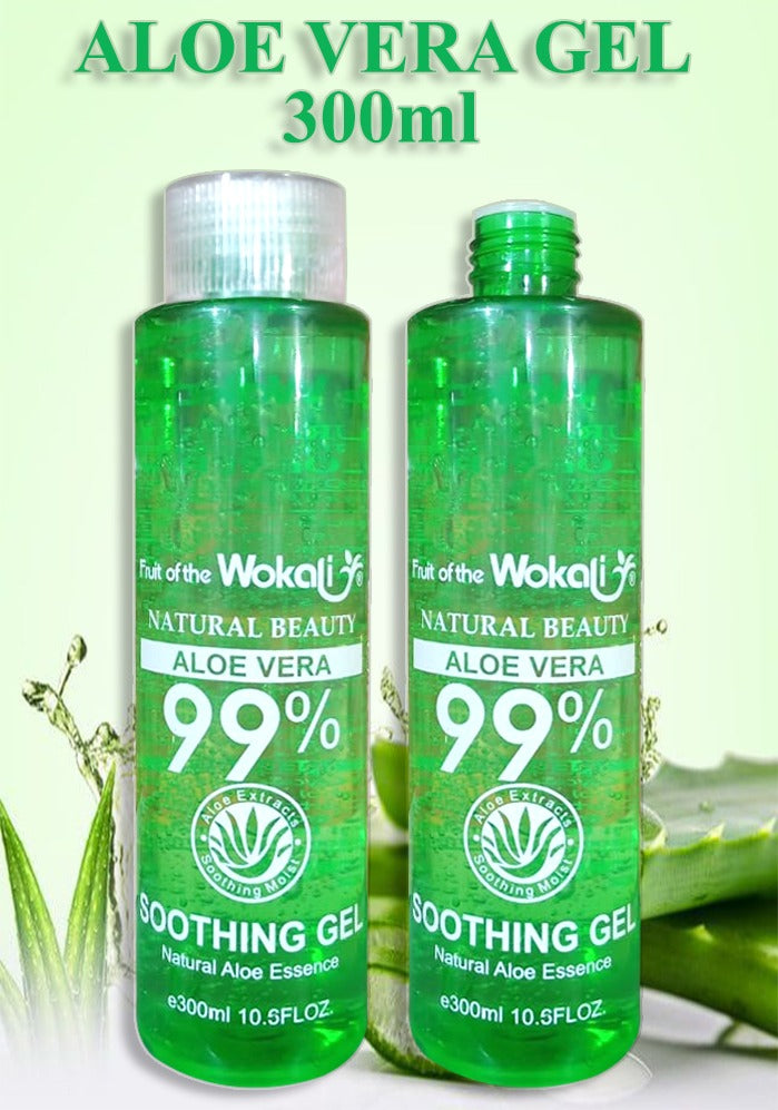 Aloe Vera Soothing Gel for Skin And Hair - 300 ml