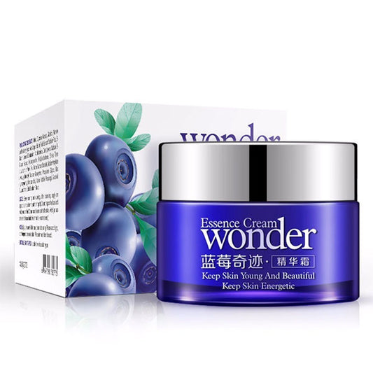 BIOAQUA Blueberry Wonder Essence Face Cream Moisturizing Facial Cream For Women Face Skin Care Brighten Whitening Day Cream