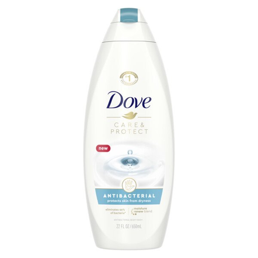 DOVE BODY WASH CARE & PROTECT 650ML freeshipping - thehimherstore