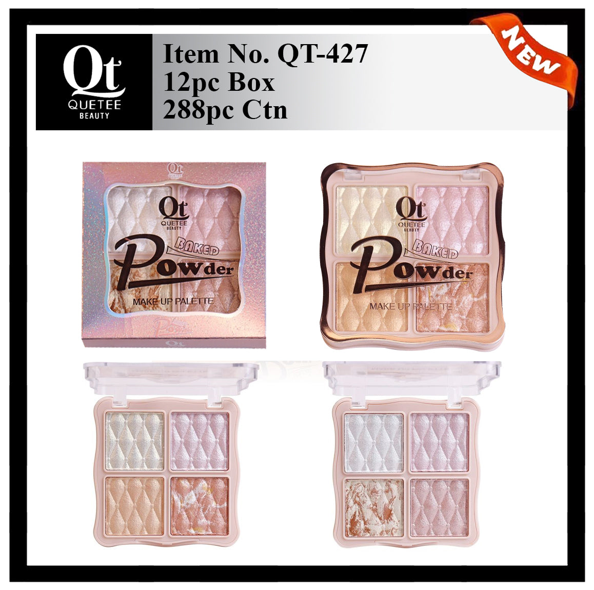 Quetee 4pc Highlighter