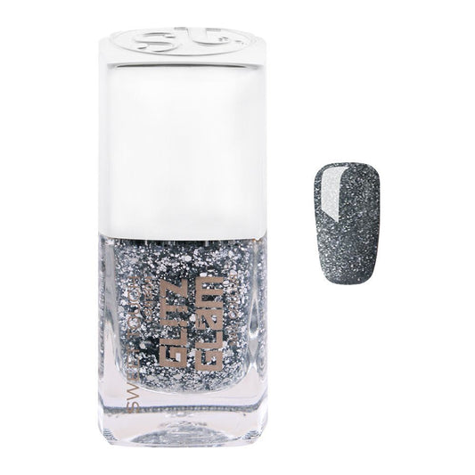 ST-LONDON 266 GLITZ & GLAM NAIL PAINT SILVER GLITZ