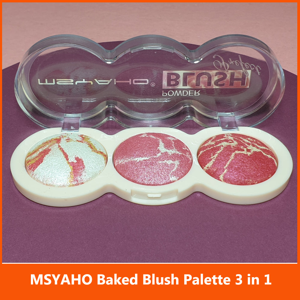 2 in 1 Korean Blush and Highlighter Palette