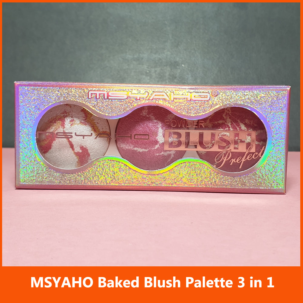 2 in 1 Korean Blush and Highlighter Palette