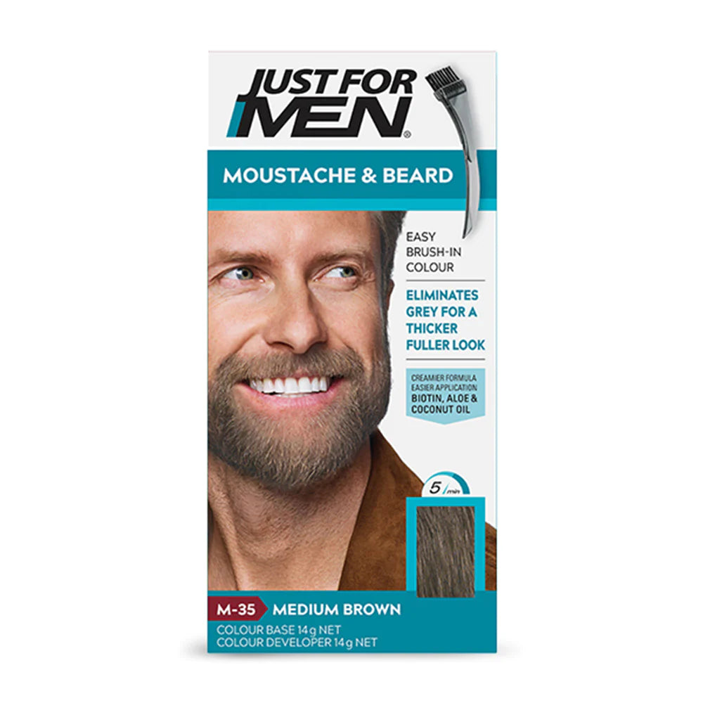 JFM BEARD COLOR MEDIUM BROWN