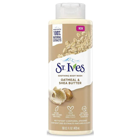 ST.IVES BODY WASH SMOOTHING OATMEAL & SHEA BUTTER 650ML