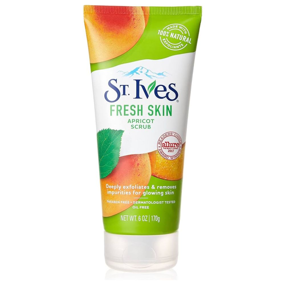 ST.IVES FRESH SKIN APRICOT FACE SCRUB, 170 gm