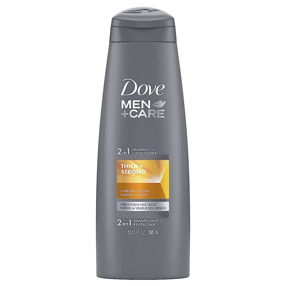 DOVE MEN SHAMPOO THICK & STRONG 2 IN 1 355 ML