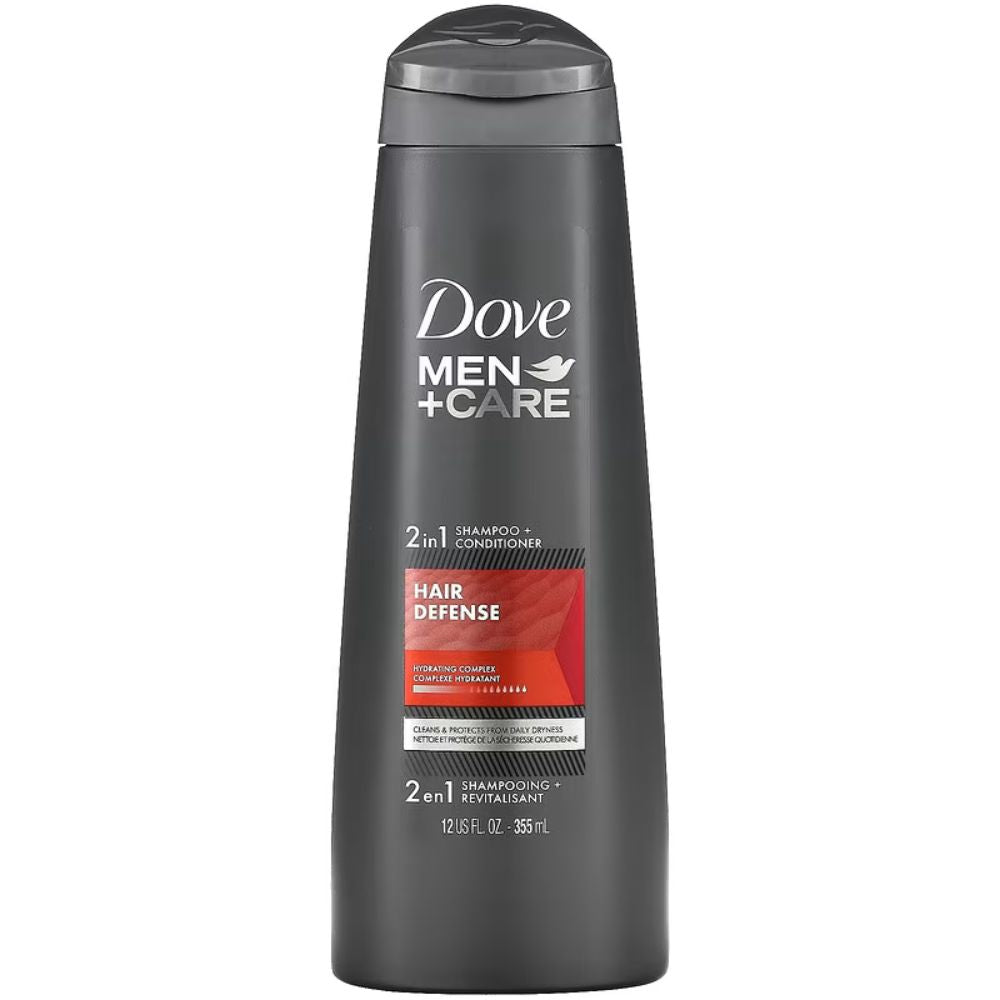 DOVE MEN SHAMPOO HAIR DEFENSE 12 OZ 355 ML